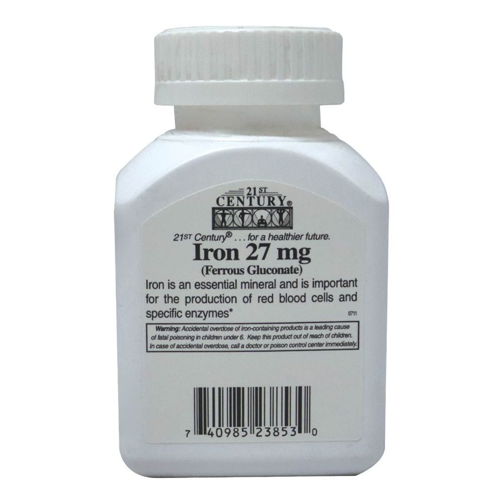 21st Century Iron 27 mg Tablets 30&#039;s