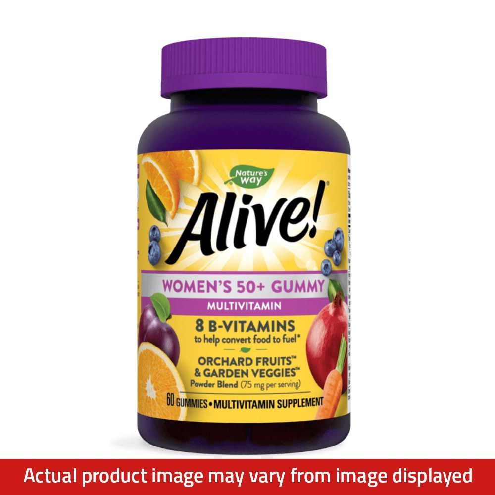 Alive Womens 50+ Multivitamin Gummies 60's