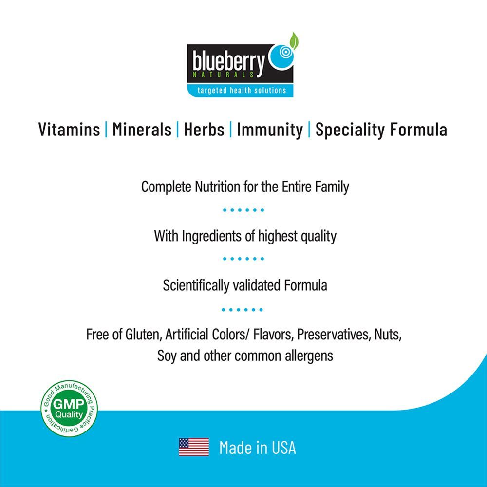 Blueberry Naturals Super E 400IU Softgels 60&#039;s B0210