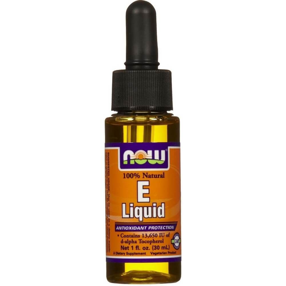 Now 100% Natural Vitamin E Liquid Drops 30 mL