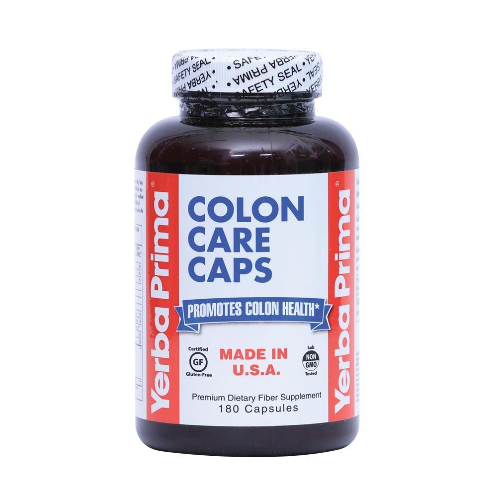 Yerba Prima Colon Care Capsules 180&#039;s