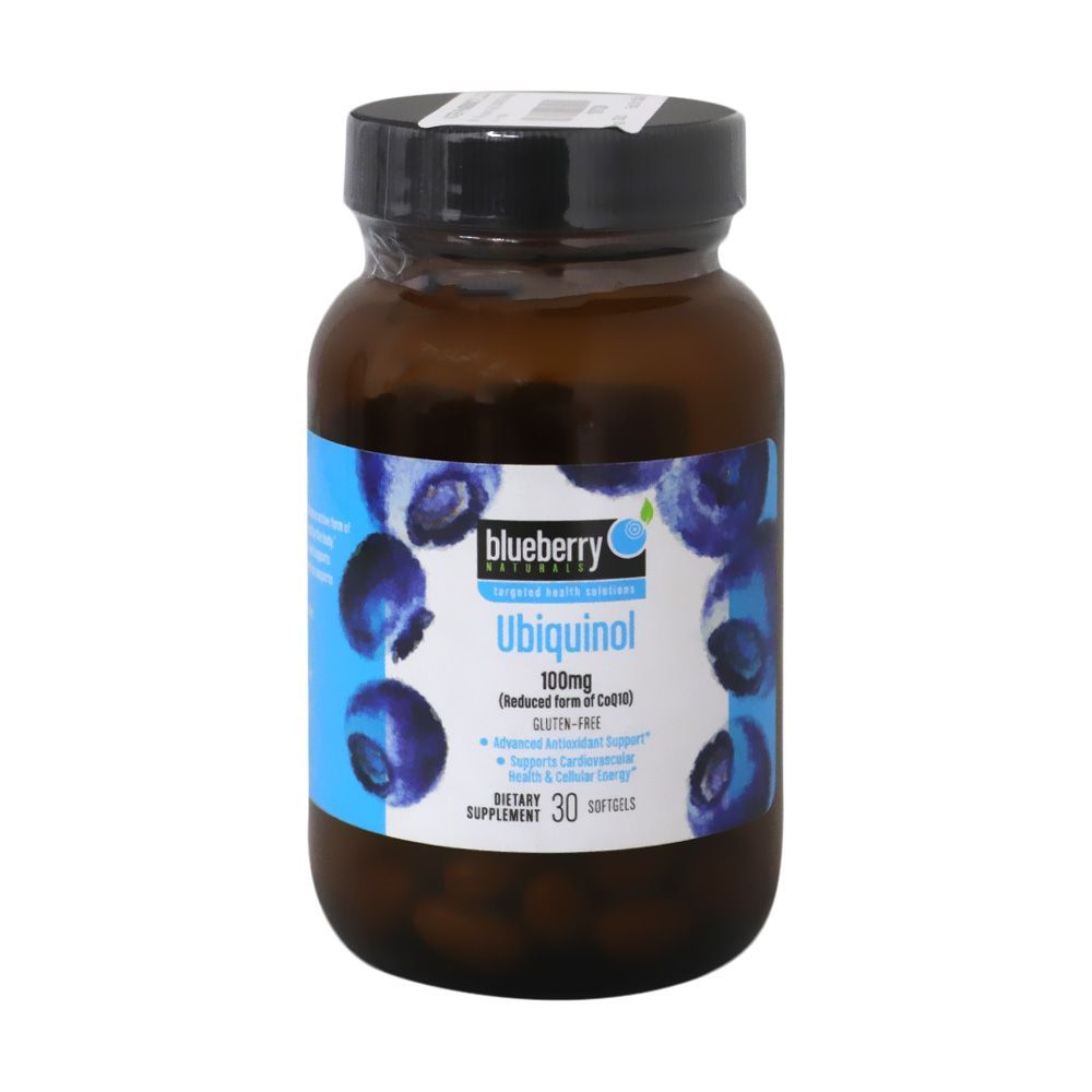 Blueberry Naturals Ubiquinol 100 mg Softgels 30&#039;s