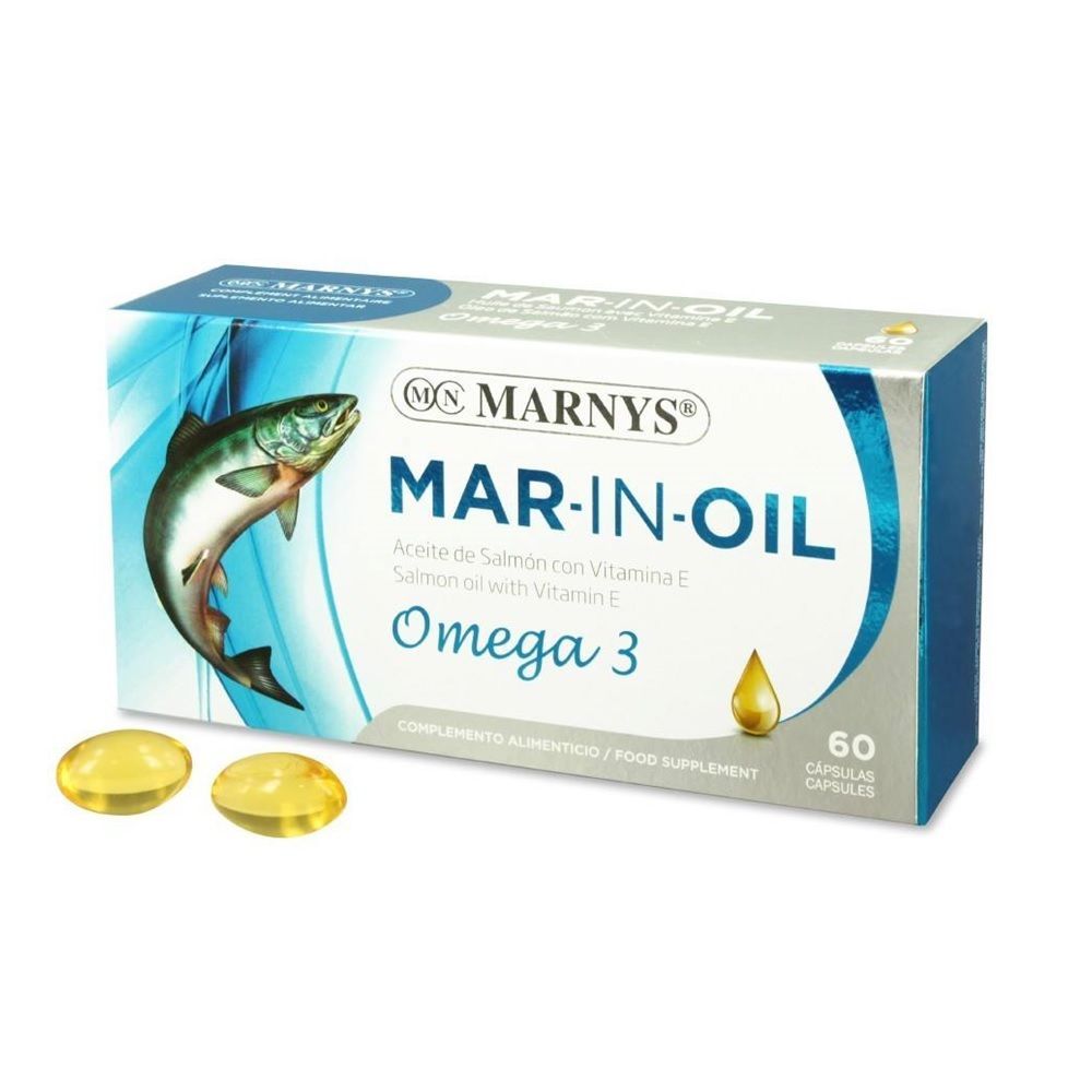 Marny&#039;s Mar-In-Oil Omega 3 Capsules 60&#039;s