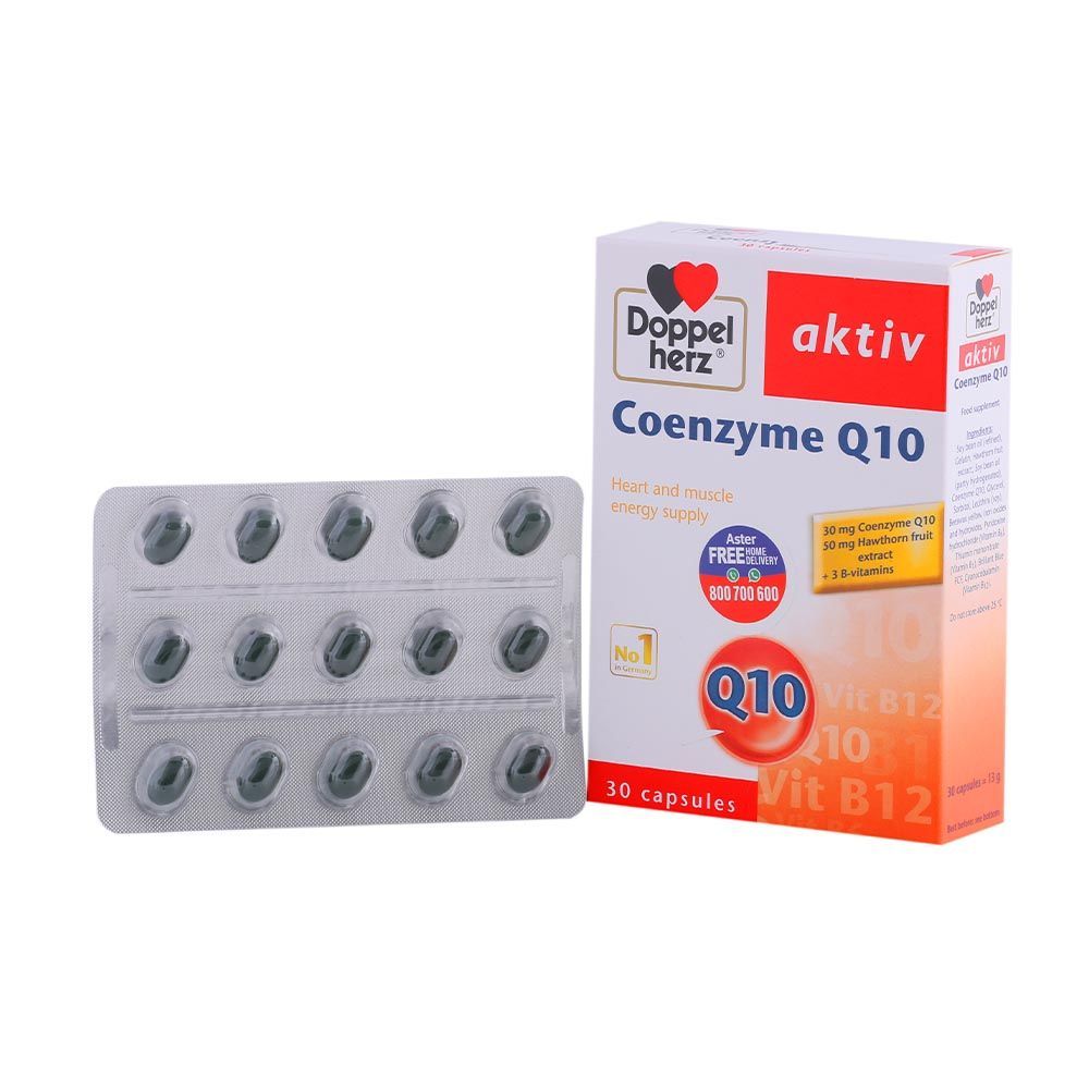 Doppelherz aktiv Coenzyme Q10 Capsules 30 كبسولة