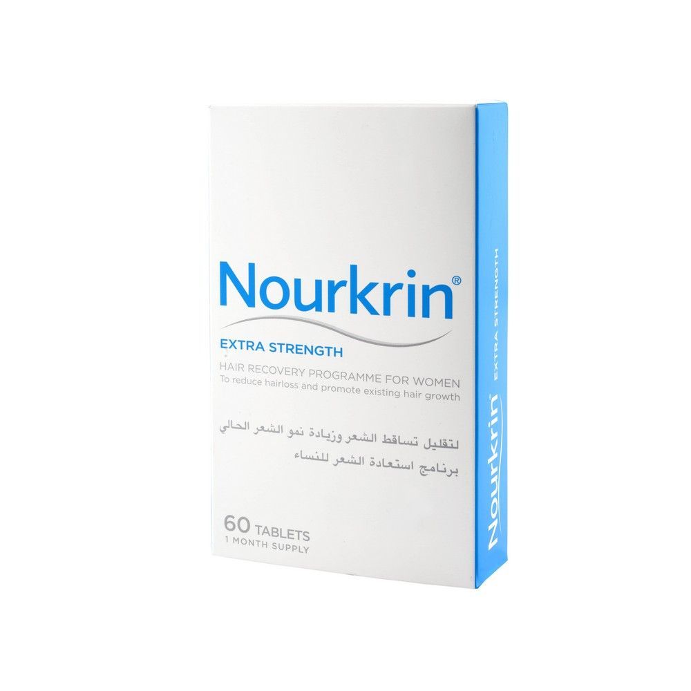 أقراص NOURKRIN ذات القوة الإضافية 60 قرص