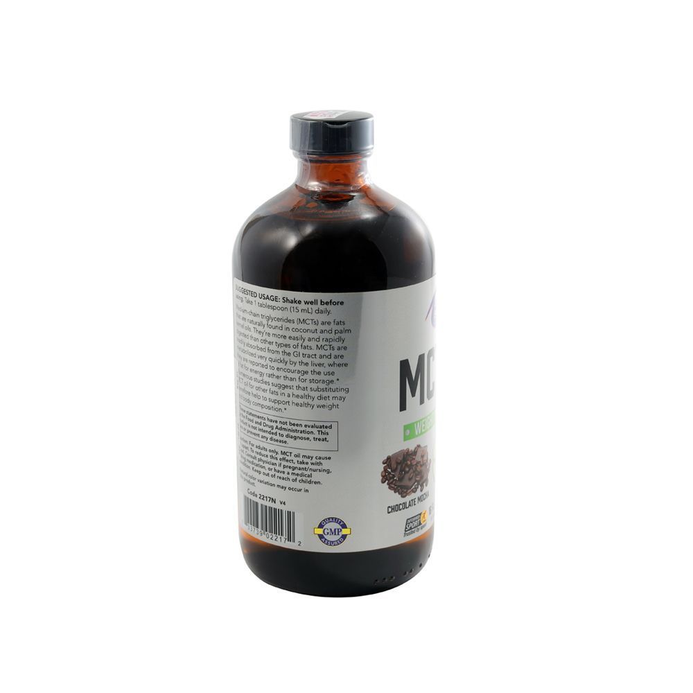 Now Sports MCT Oil Chocolate Mocha 473 mL