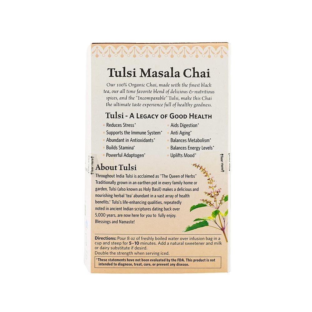 Organic India Tulsi Masala Chai Tea Bag 18&#039;s