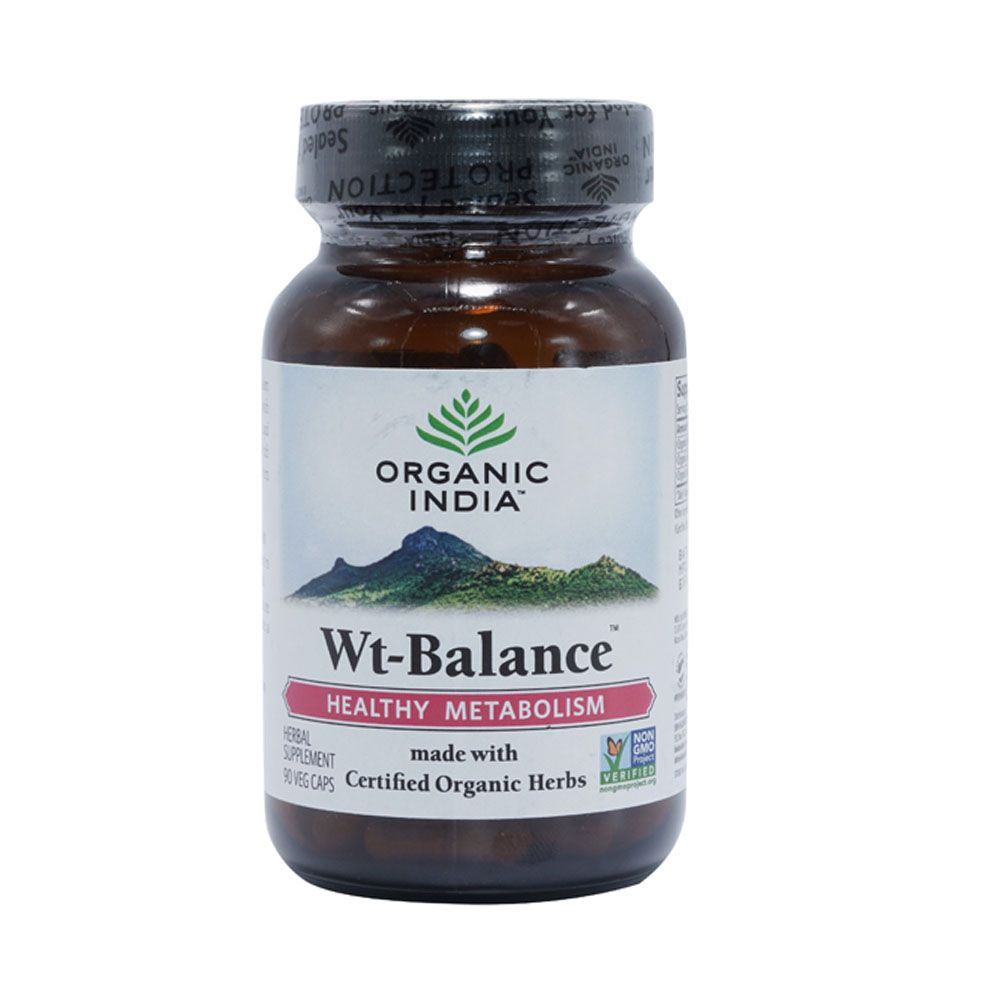 Organic India Wt-Balance Vegetarian Capsules 90&#039;s