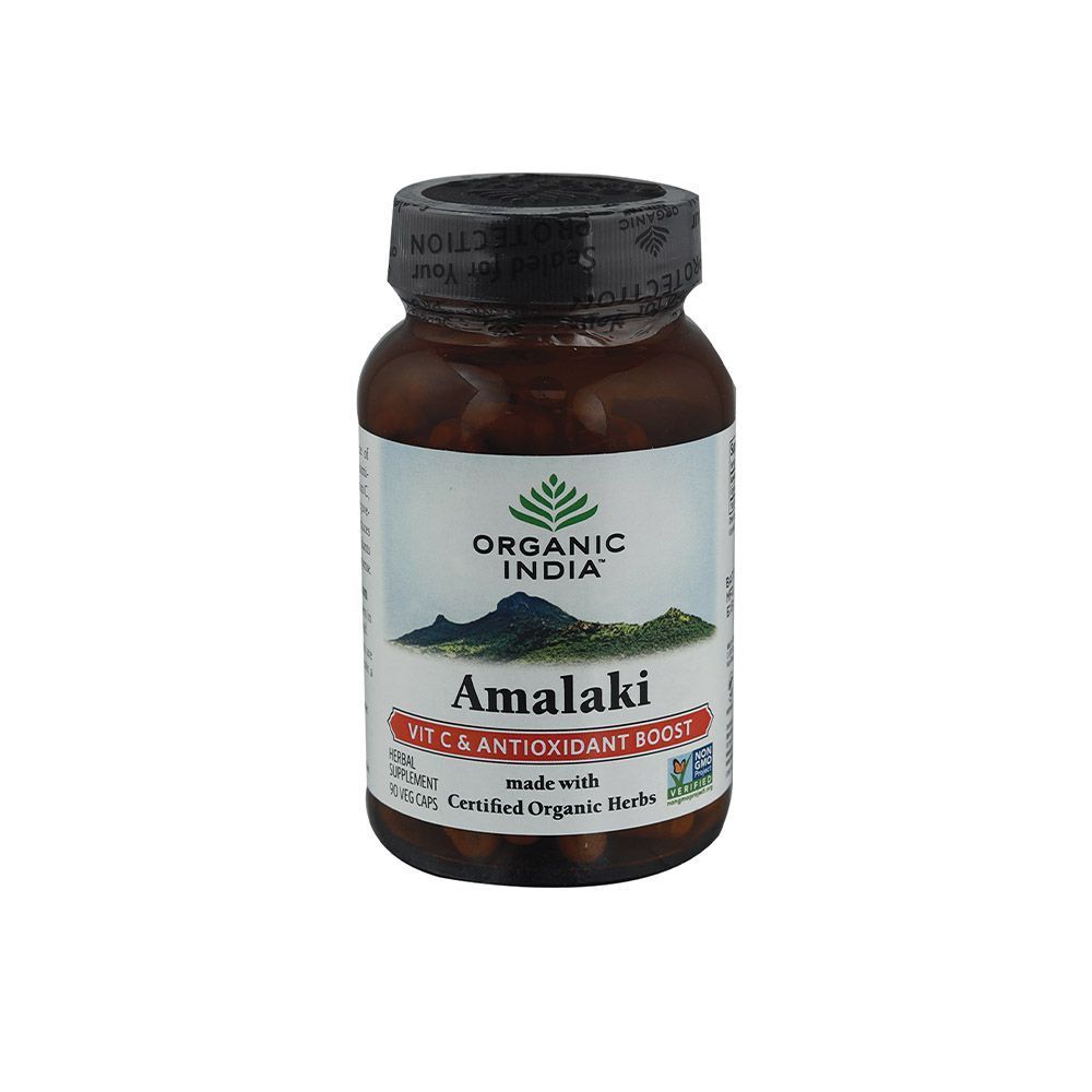 Organic India Amalaki Vegetable Capsules 90&#039;s