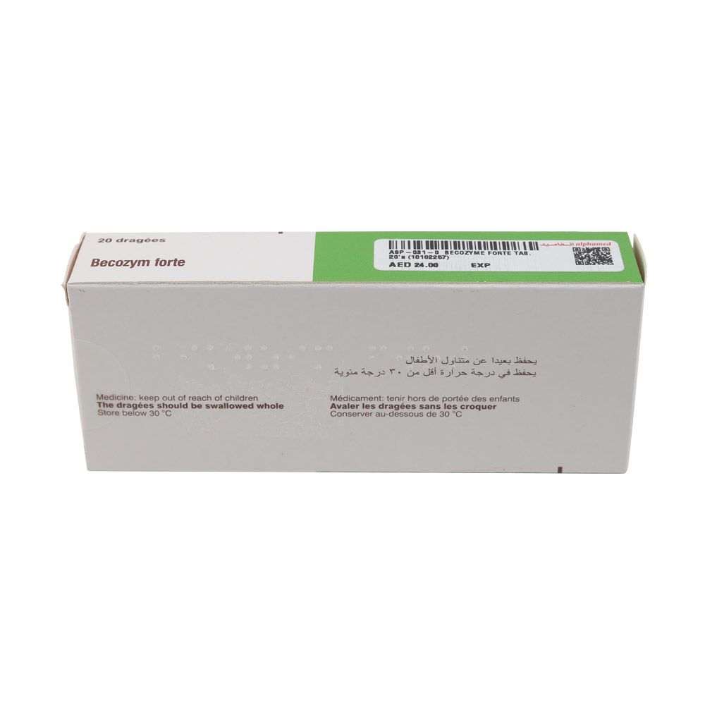 Becozyme Forte Tablets 20&#039;s