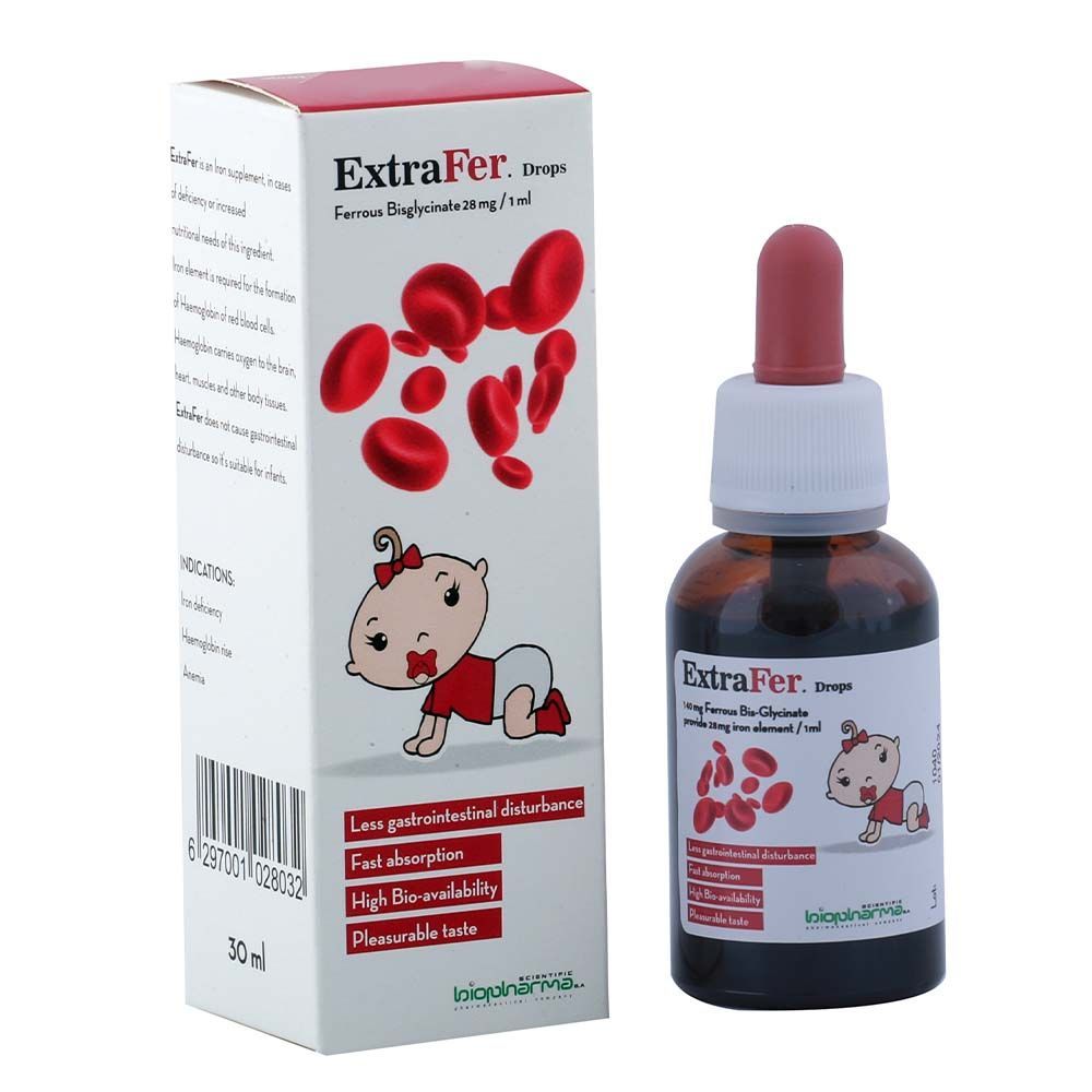 ExtraFer 14 mg/0.5 mL Oral Drops 30 mL