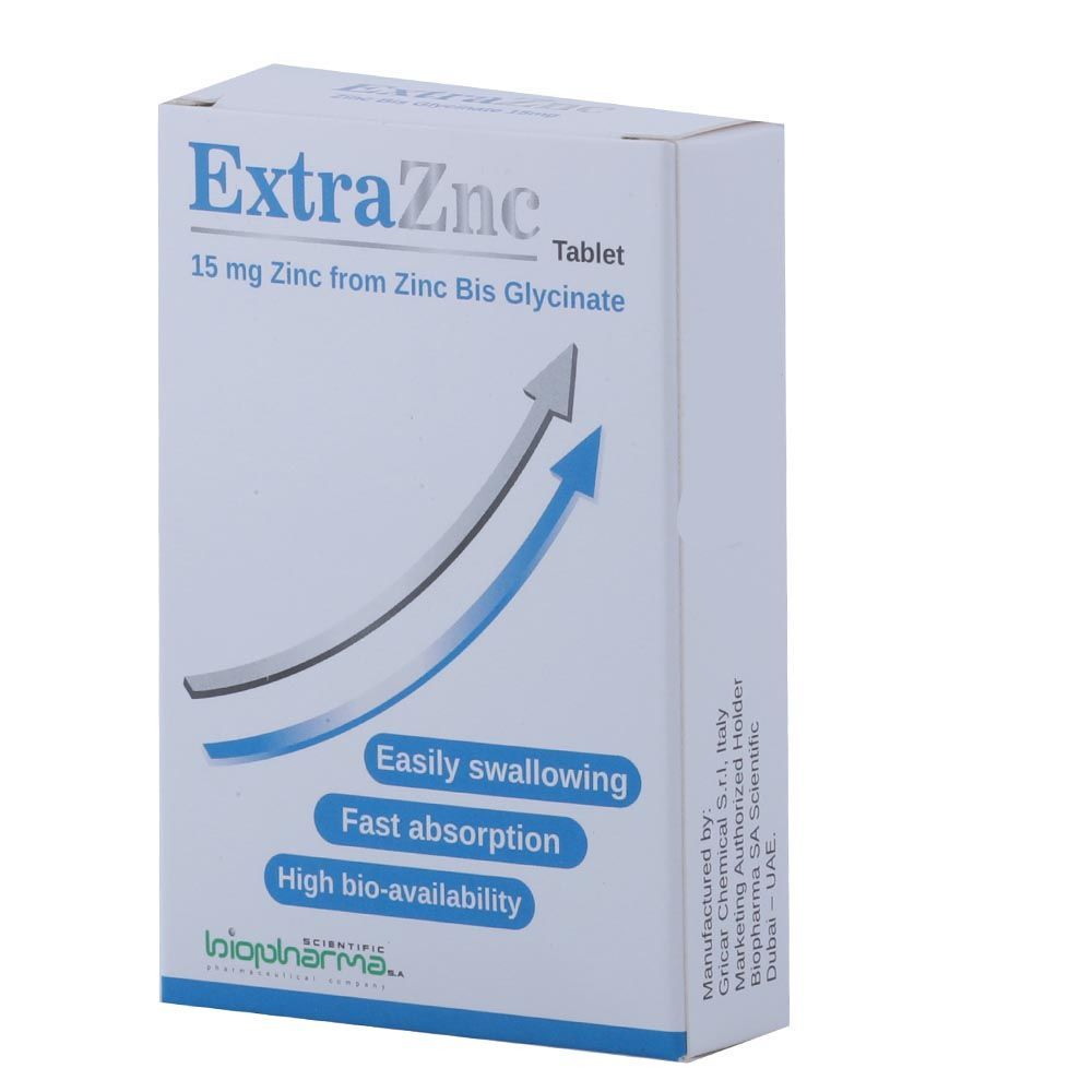 Extraznc 15 mg Tablet 30&#039;s