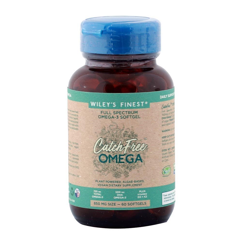 Wiley&#039;s Finest CatchFree Full Spectrum Omega 3 Softgel 60&#039;s