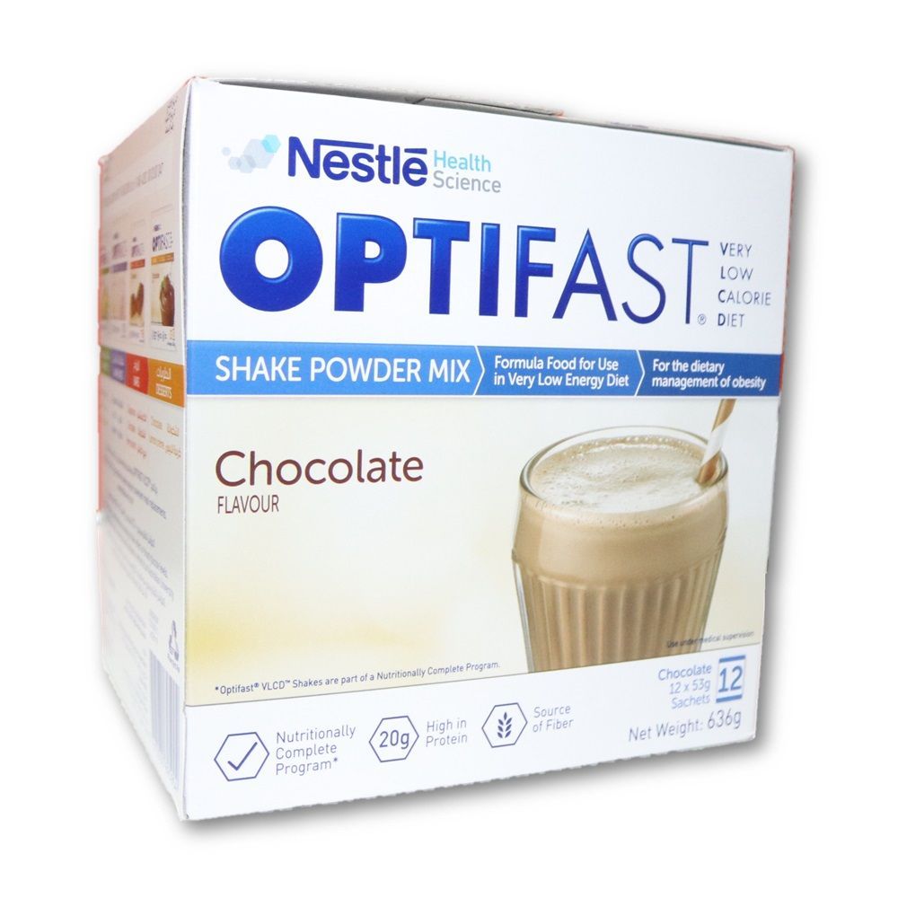 Nestle Optifast Shake Powder Mix Sachets 12&#039;s