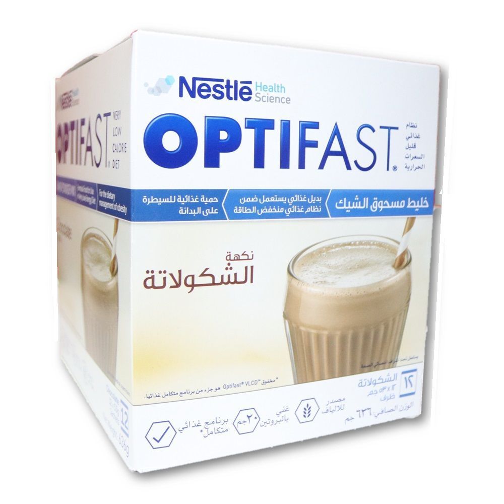 Nestle Optifast Shake Powder Mix Sachets 12&#039;s