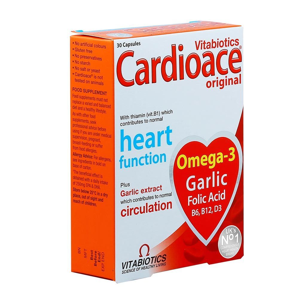 Vitabiotics Cardioace Capsules 30&#039;s