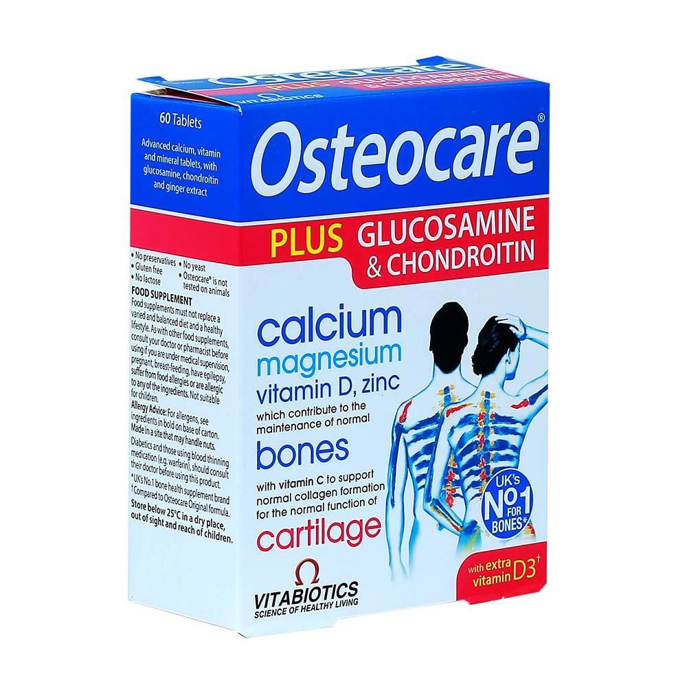 Vitabiotics Osteocare Plus Glucosamine And Chondroitin Tablets 60&#039;s