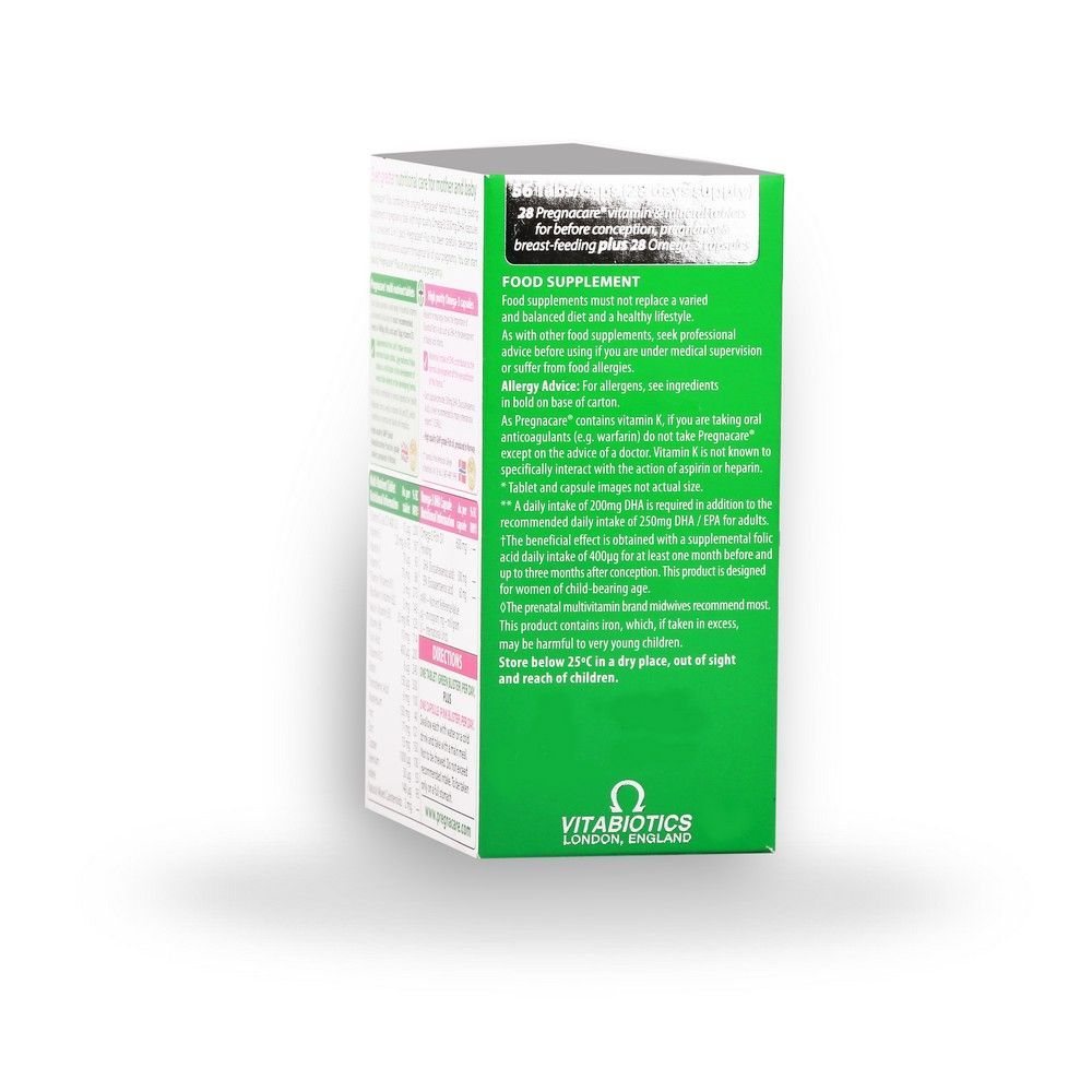 Vitabiotics Pregnacare Plus Dual Pack 56&#039;s