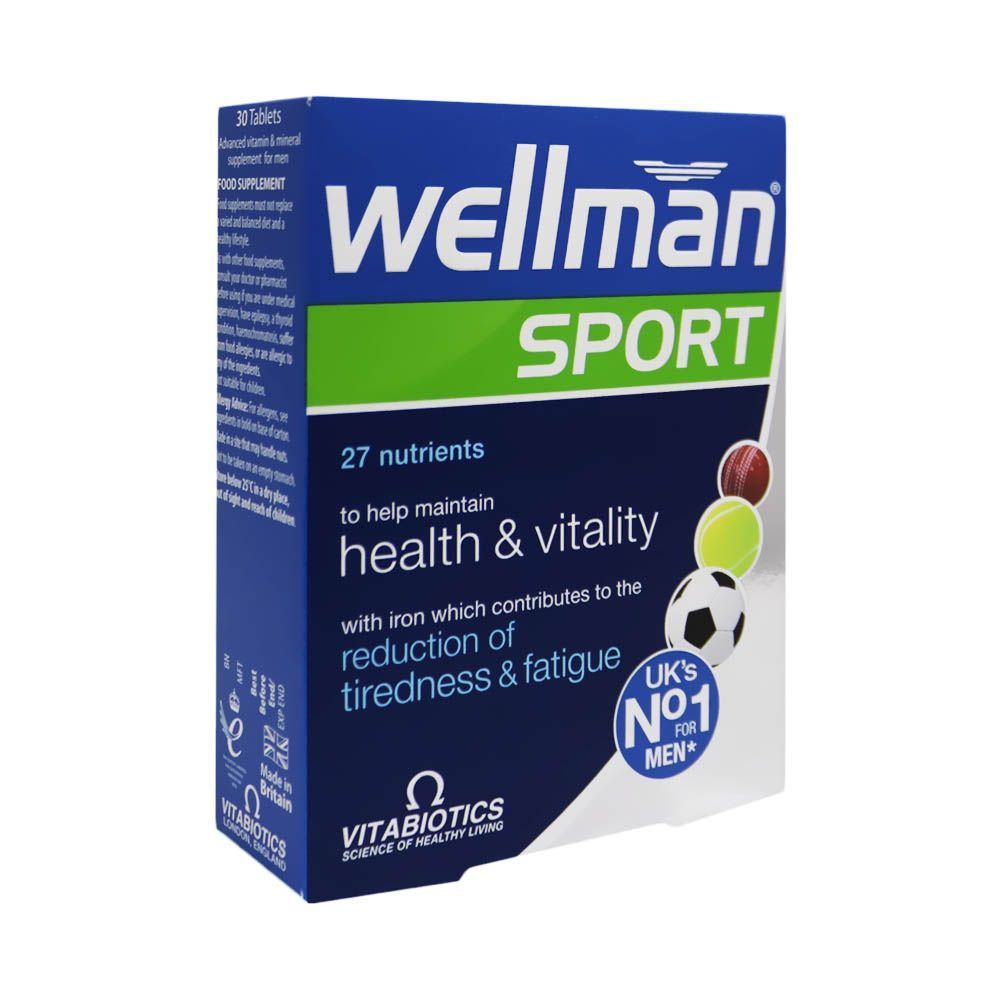 Vitabiotics Wellman Sport Tablets 30&#039;s