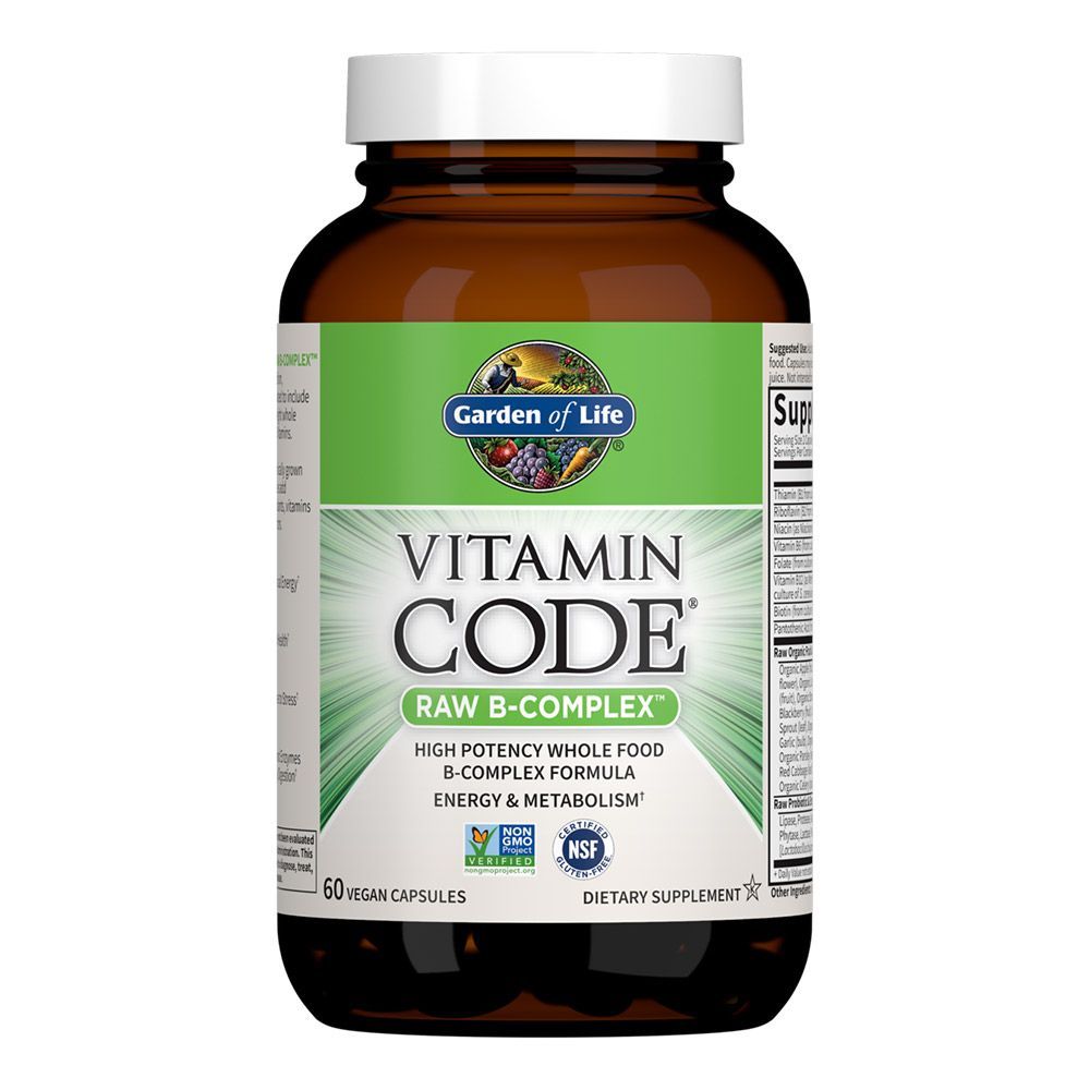 Garden of Life Vitamin Code Raw B-Complex Vegan Capsule 60&#039;s