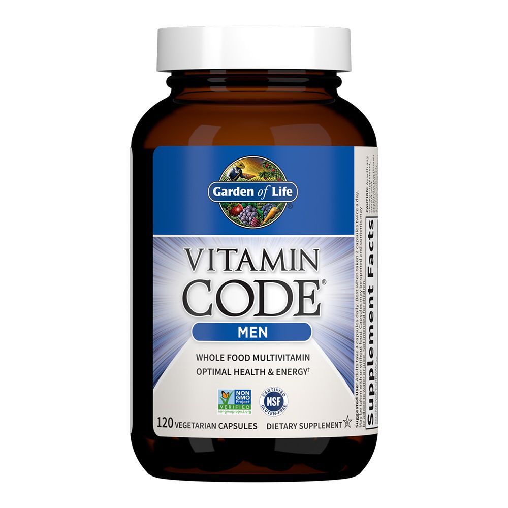 Garden of Life Vitamin Code Men Raw Multivitamin Vegetarian Capsule 120&#039;s