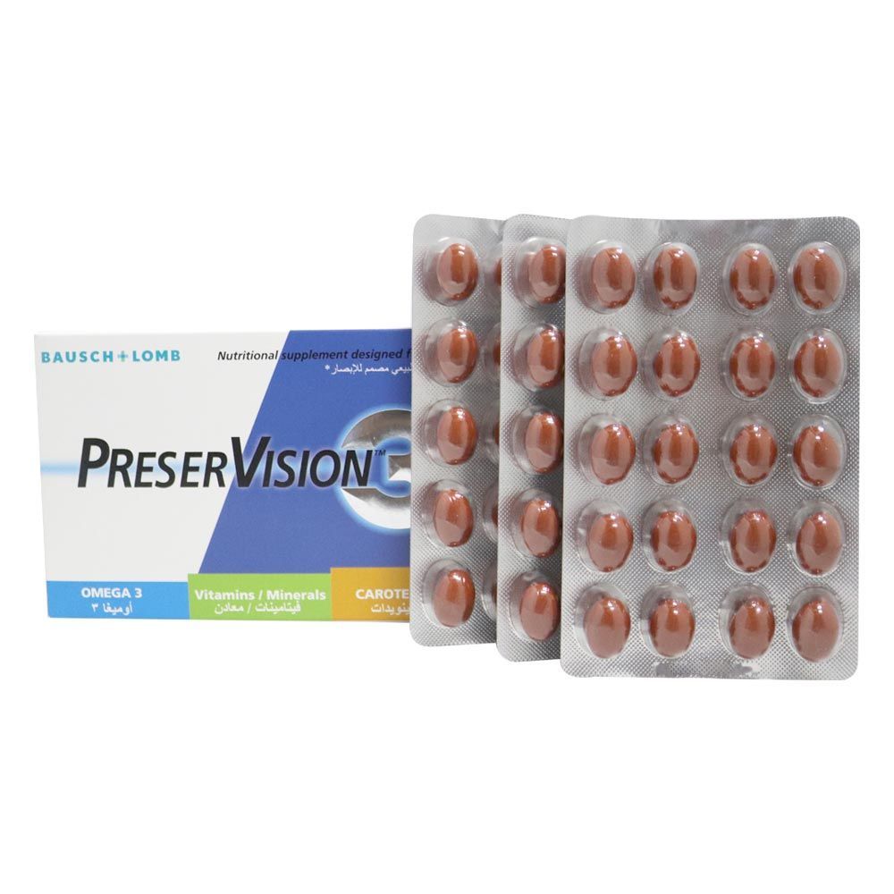 Preservision 3 Capsules 60&#039;s