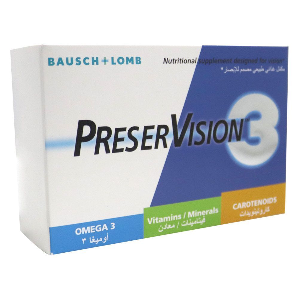 Preservision 3 Capsules 60&#039;s