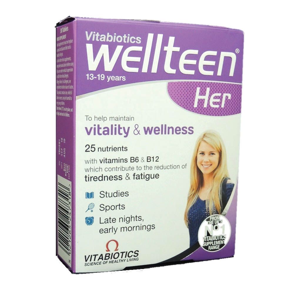 Vitabiotics Wellteen Her Tablets 30&#039;s