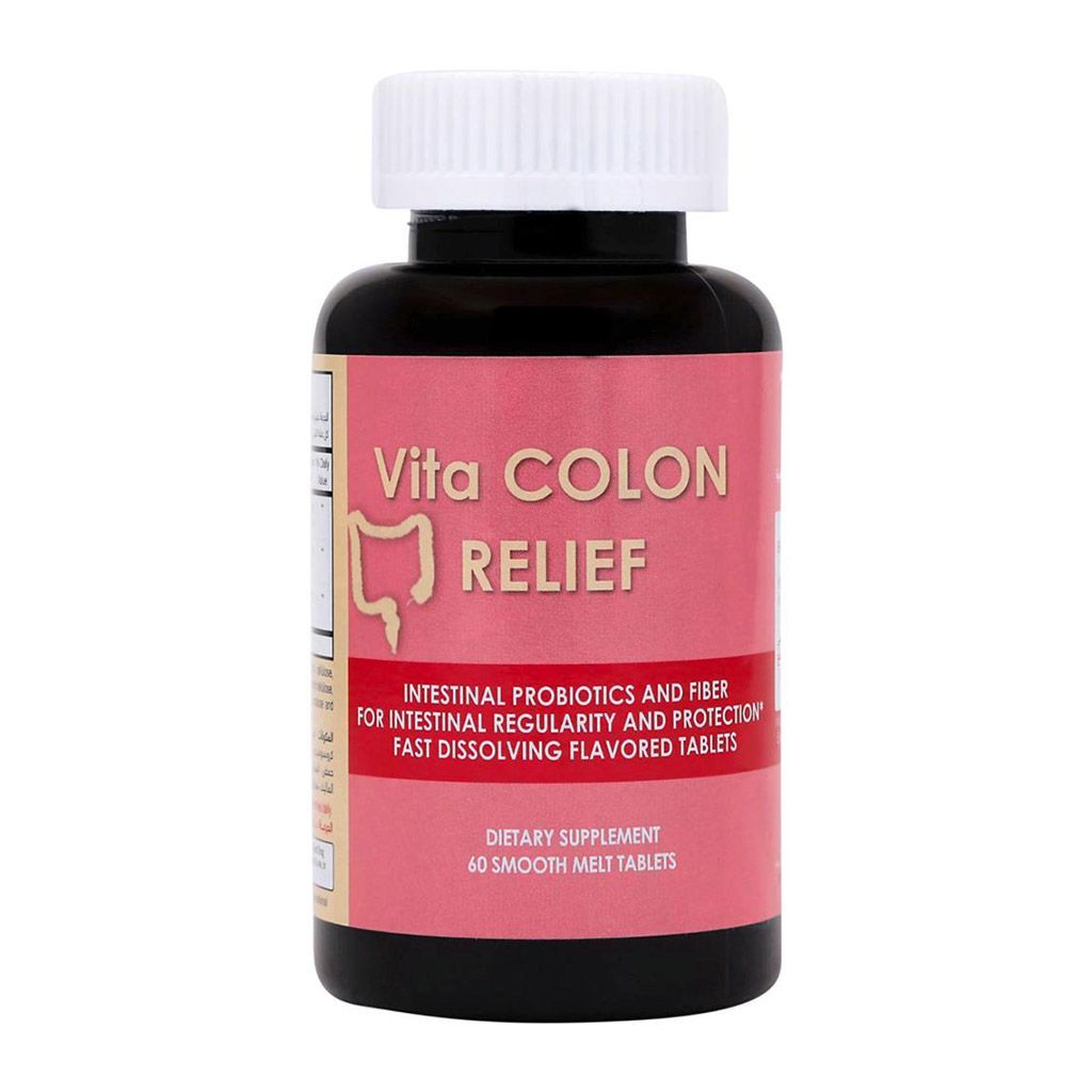 Vita Colon Relief Smooth Melt Tablets 60&#039;s