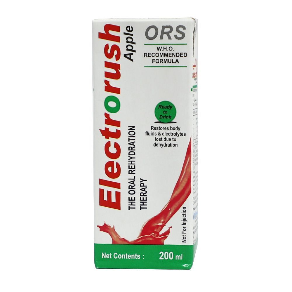 Electrorush ORS Solution Apple 200 mL