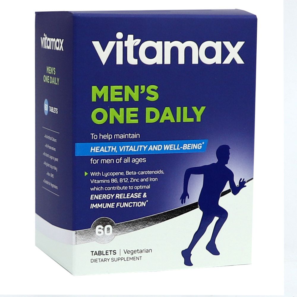 Vitamax Men&#039;s One Daily Tablets 60&#039;s