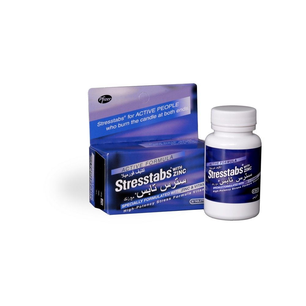 Stresstabs With Zinc Tablets 30&#039;s