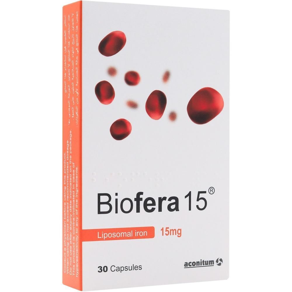 Biofera 15 mg Capsule 30&#039;s