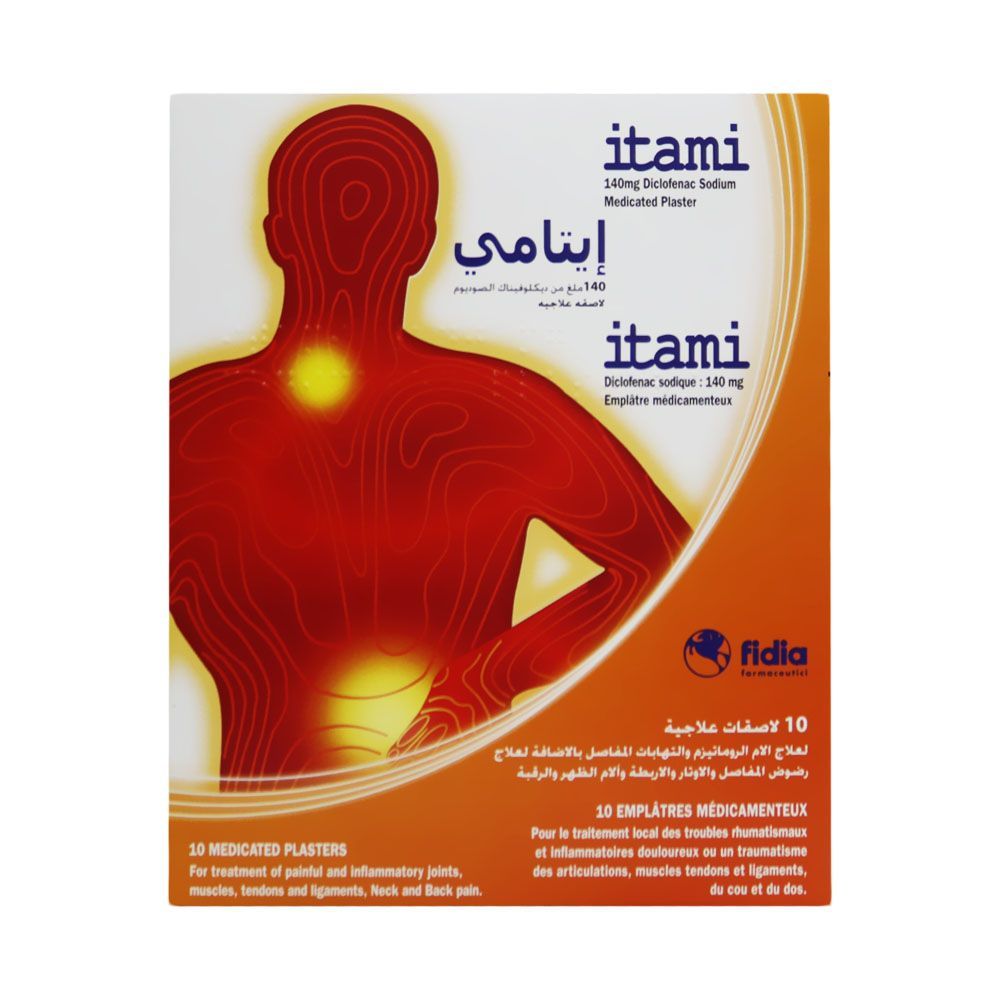 Itami Medicated Plasters 10 cm x 14 cm 10&#039;s