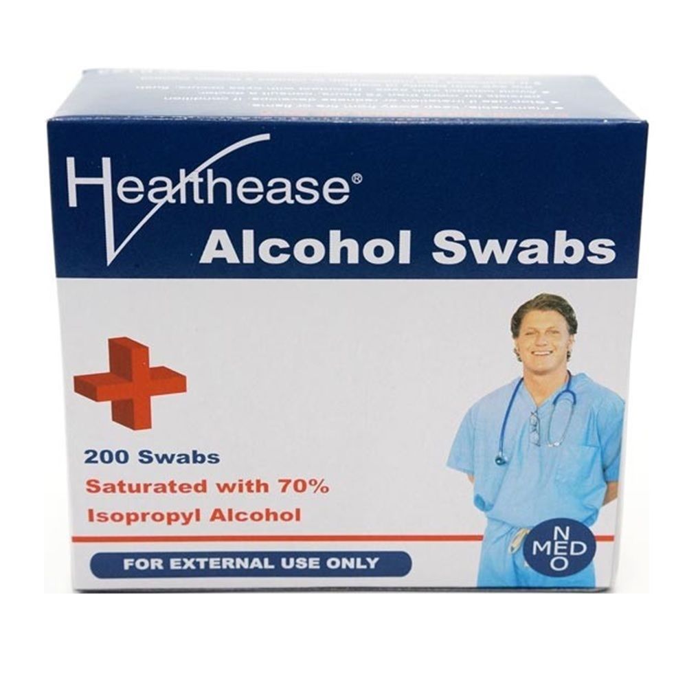 Healthease Alcohol Swabs 200&#039;s