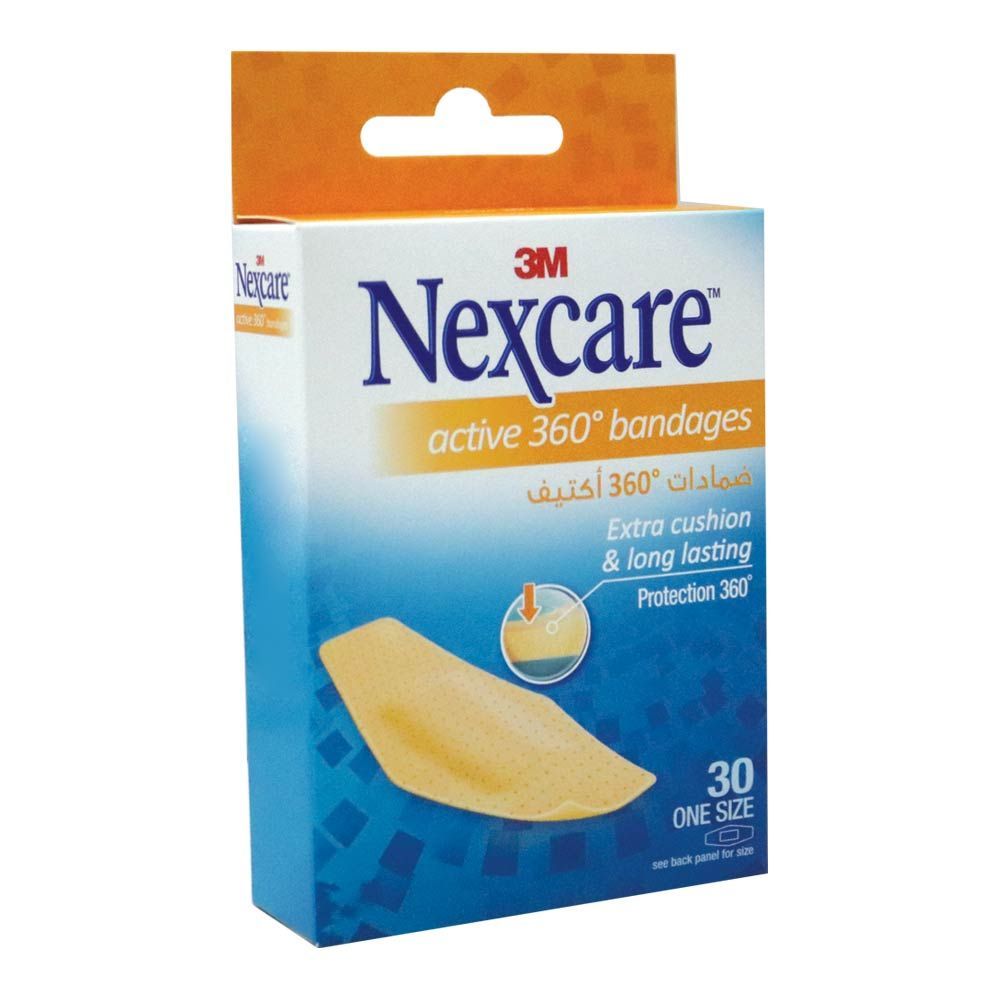 3M Nexcare Active Bandages 30&#039;s