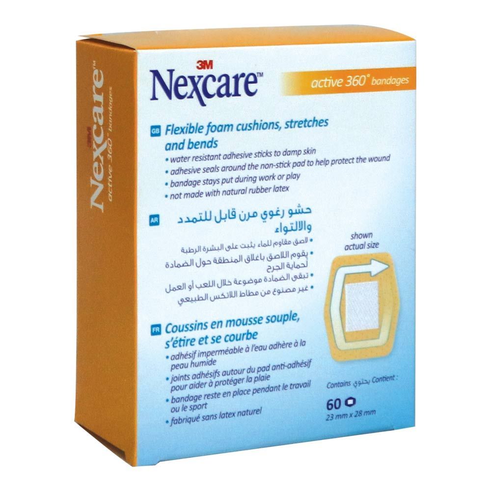 3M Nexcare Active Bandages 60&#039;s