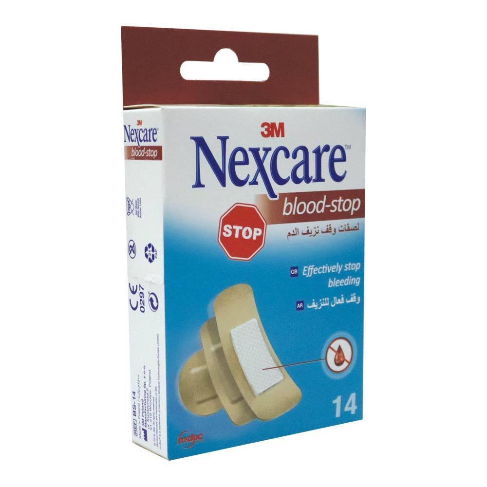 3M Nexcare Blood Stop Assorted Bandages 14&#039;s