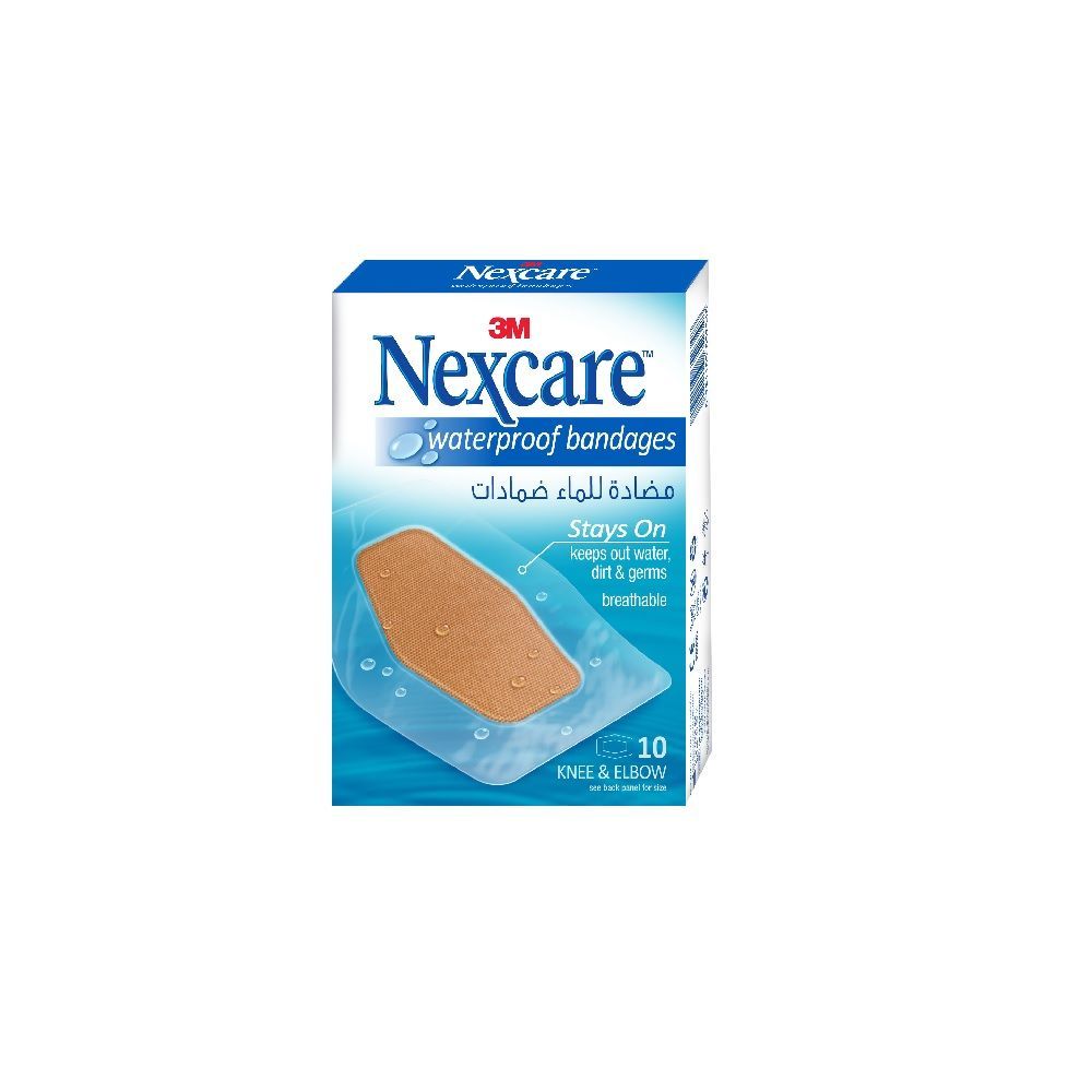 3M Nexcare Waterproof Bandages 10&#039;s