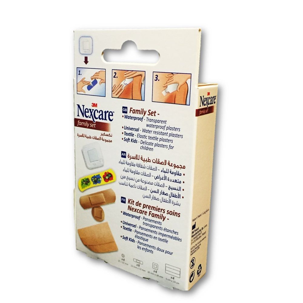 3M Nexcare Family Set Bandages 20&#039;s