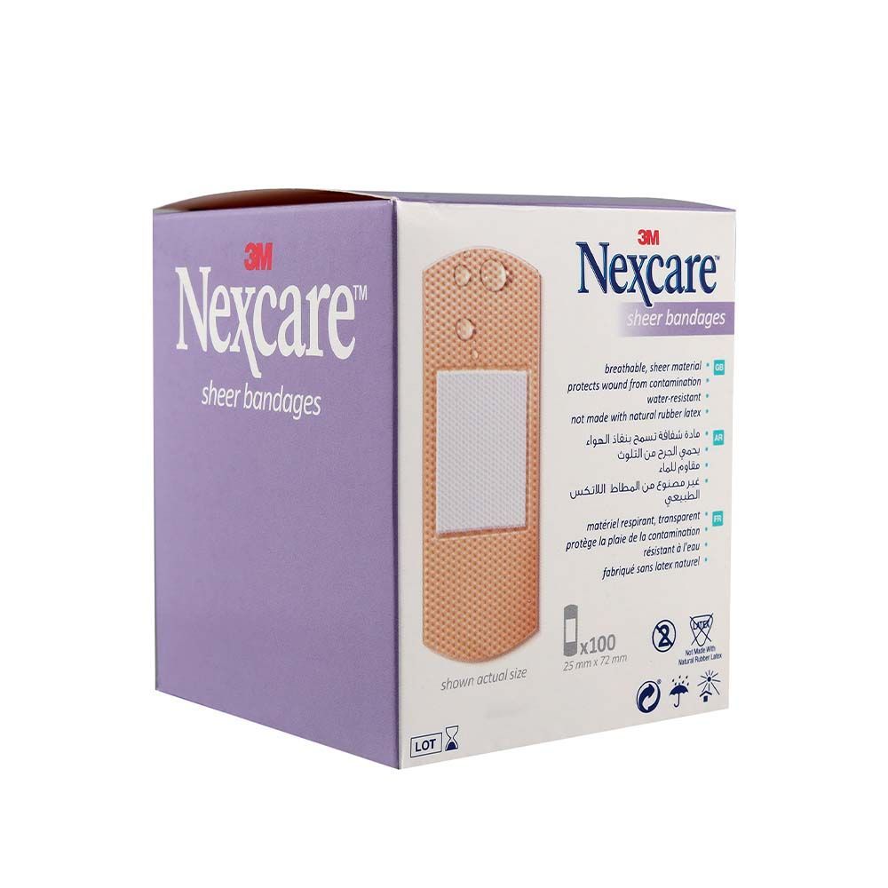 3M Nexcare Sheer Plastic Bandages