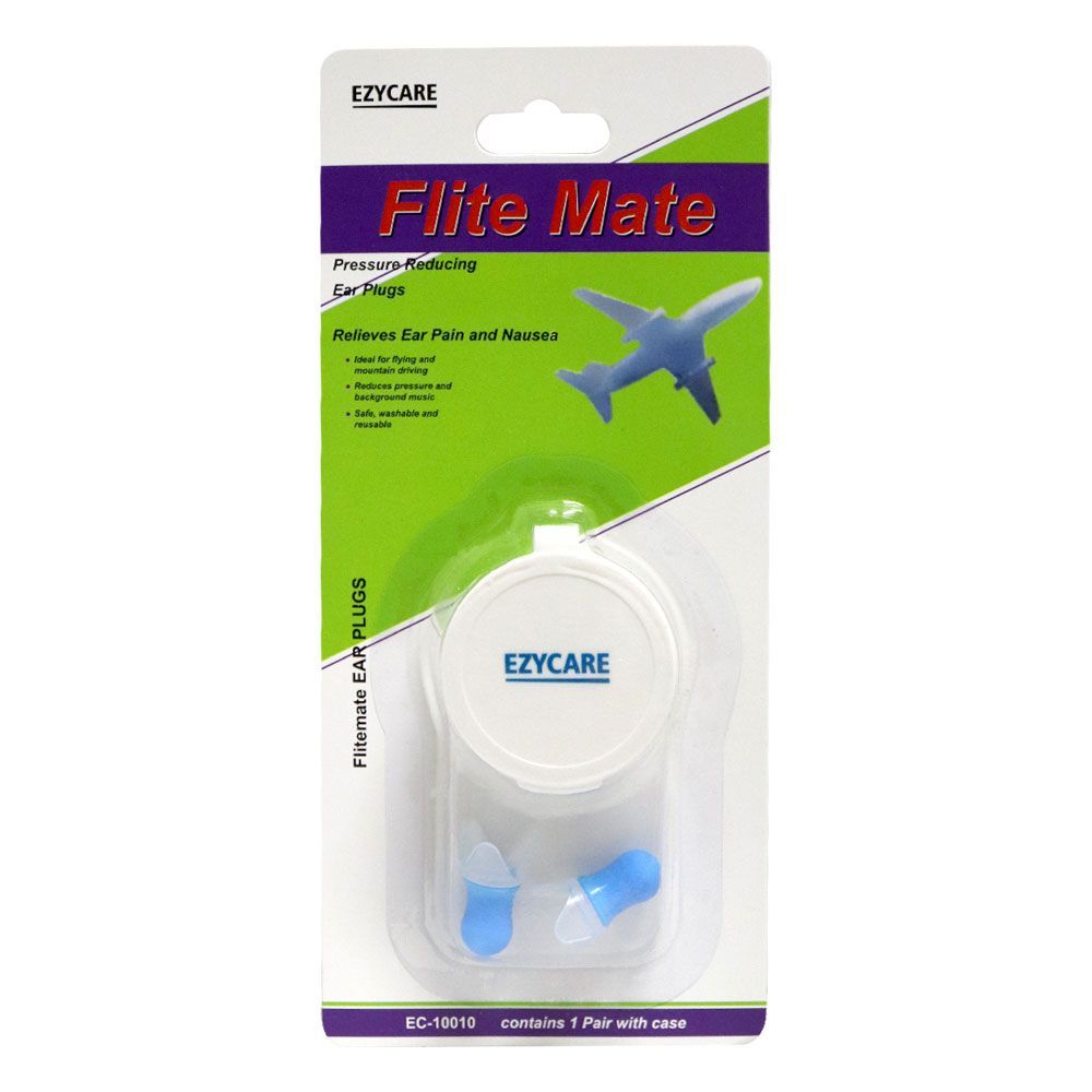 Ezycare Flite Mate Ear Plugs 1 Pair 10010