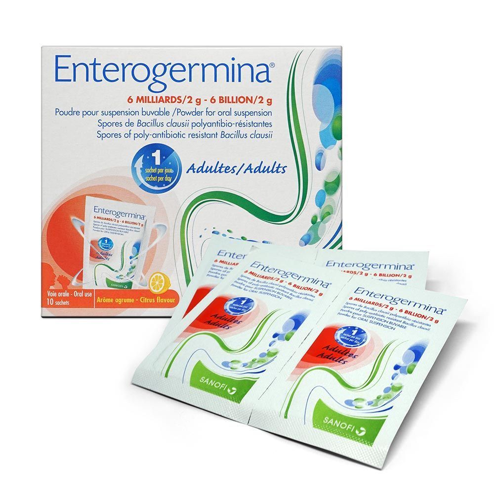 Enterogermina Adult 6 Billion Suspension Sachets 10&#039;s