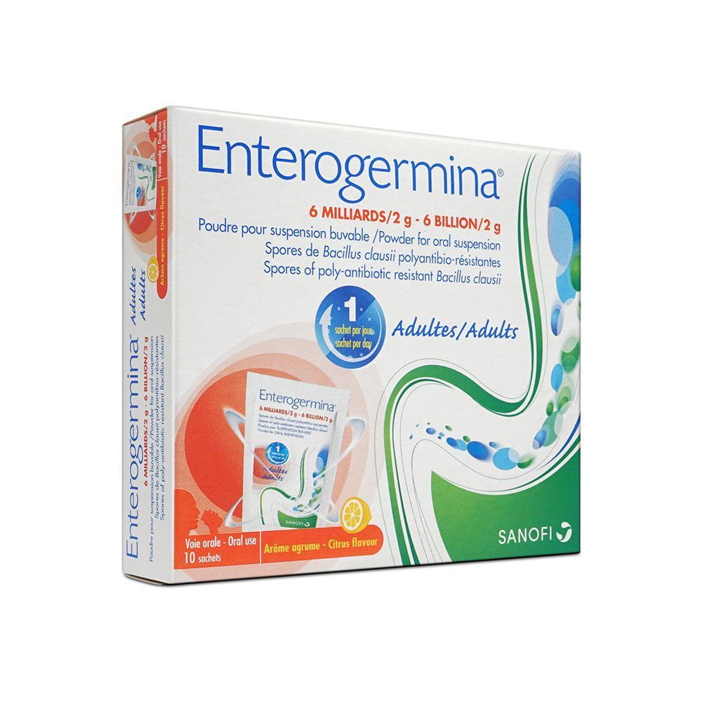 Enterogermina Adult 6 Billion Suspension Sachets 10&#039;s