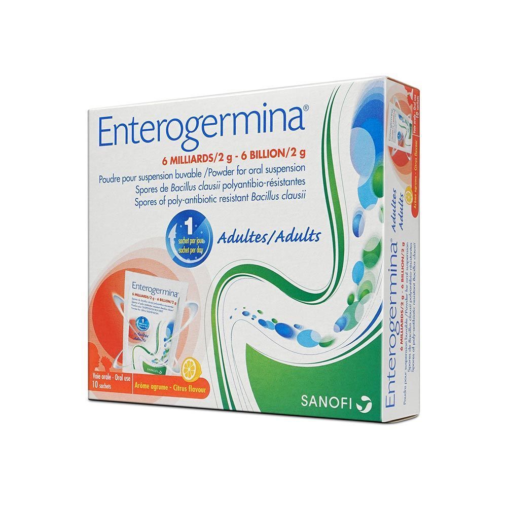 Enterogermina Adult 6 Billion Suspension Sachets 10&#039;s