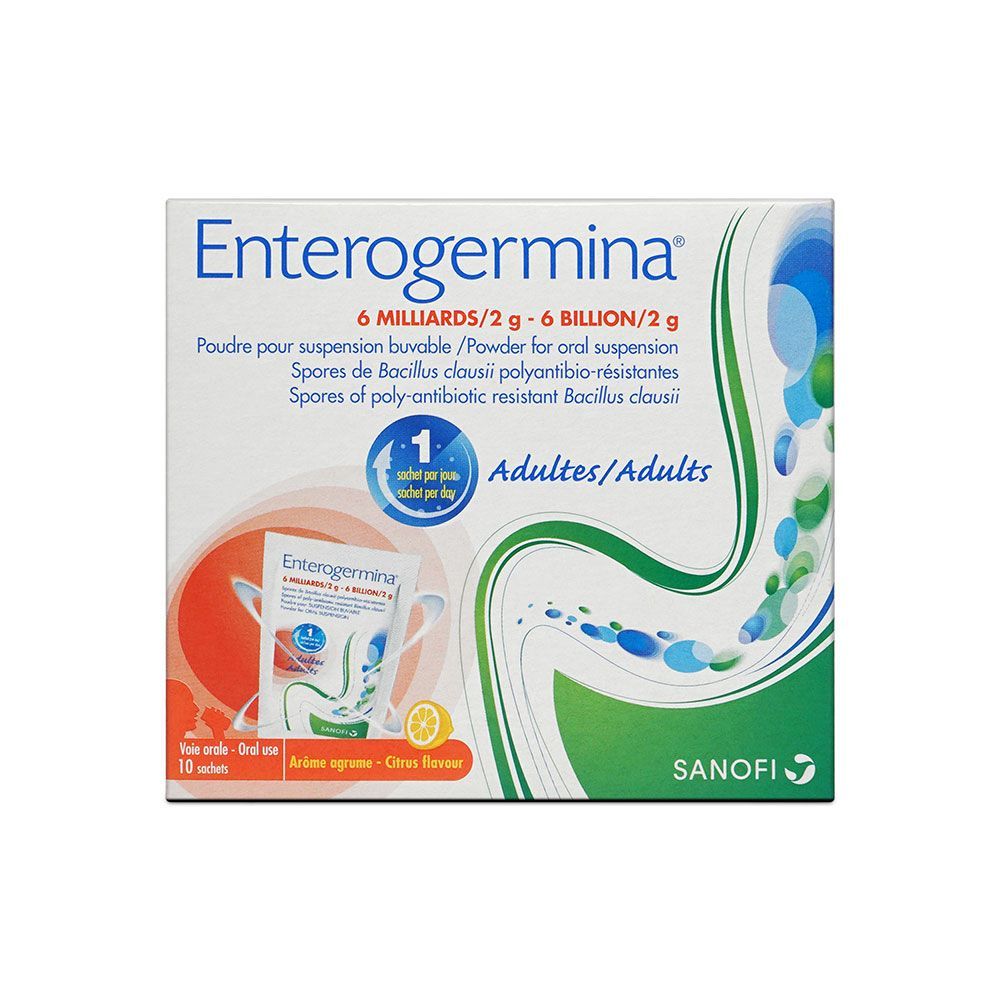 Enterogermina Adult 6 Billion Suspension Sachets 10&#039;s