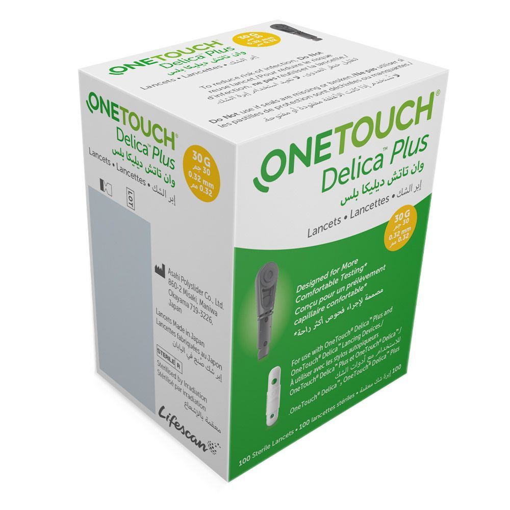 OneTouch® Delica® Plus Lancets 100&#039;s