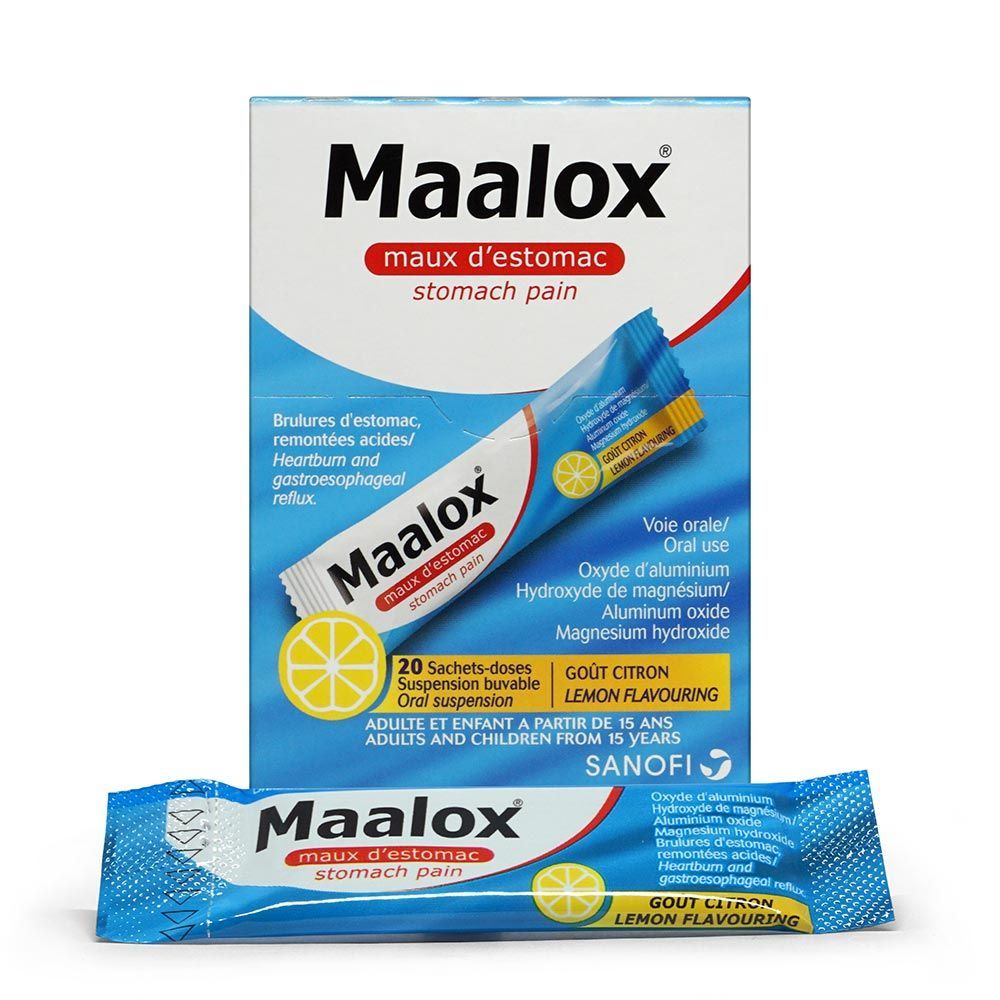 Maalox Sachets 20&#039;s