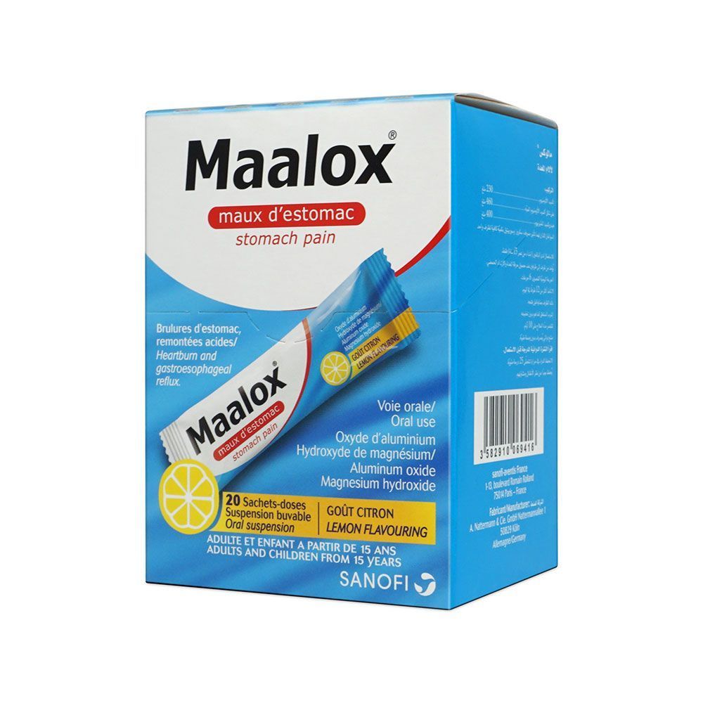 Maalox Sachets 20&#039;s