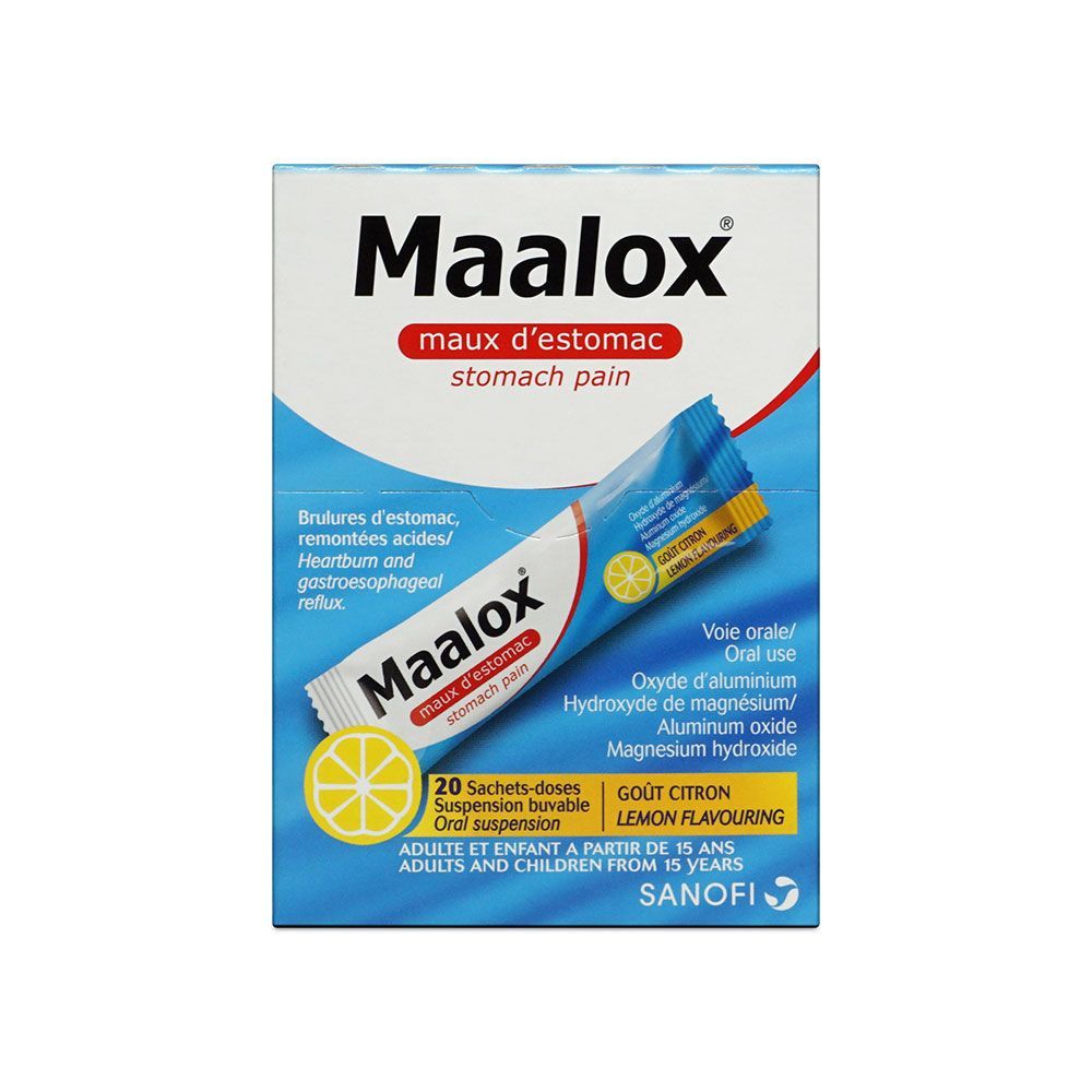 Maalox Sachets 20&#039;s